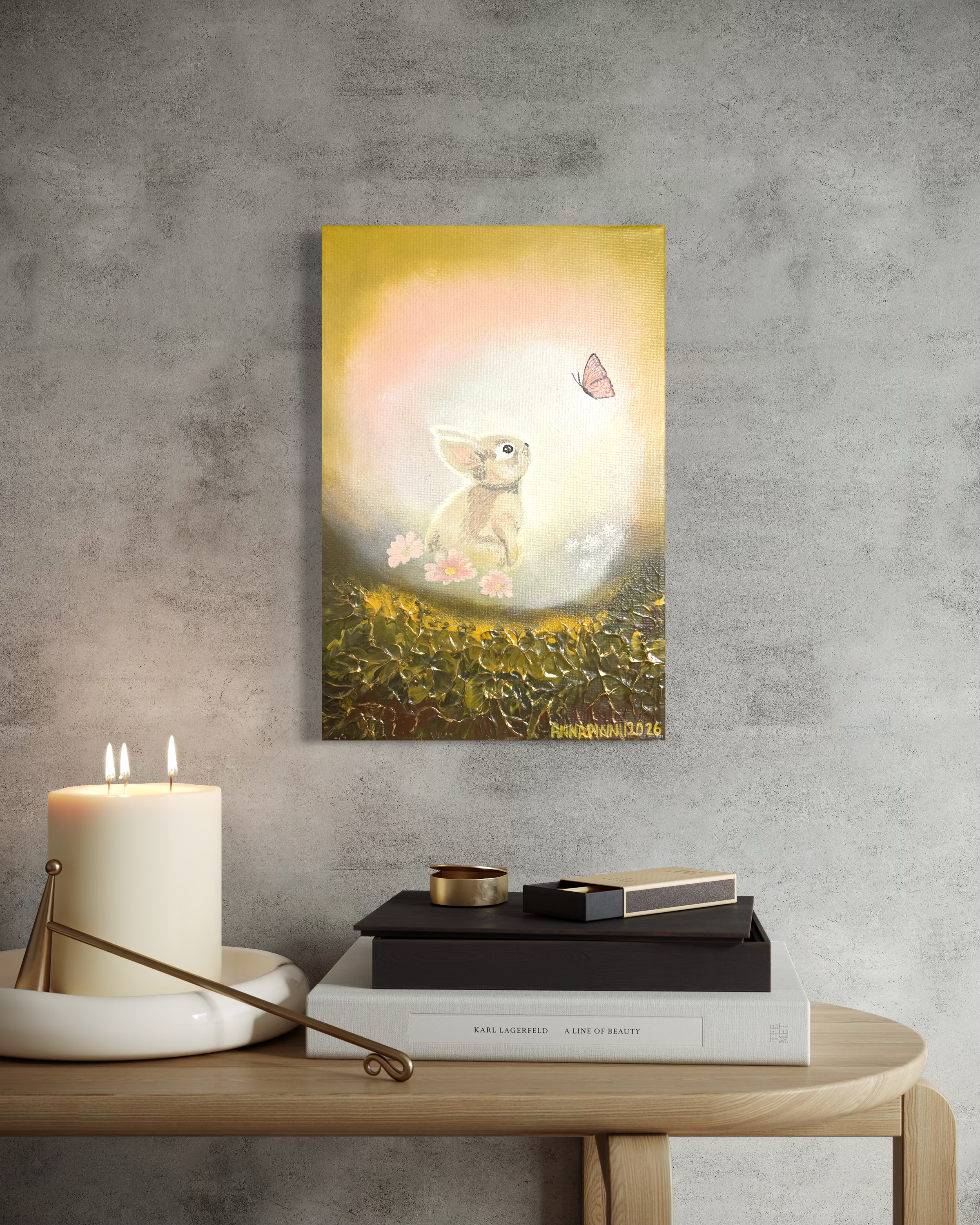 I Sayed a Little Longer - Original painting