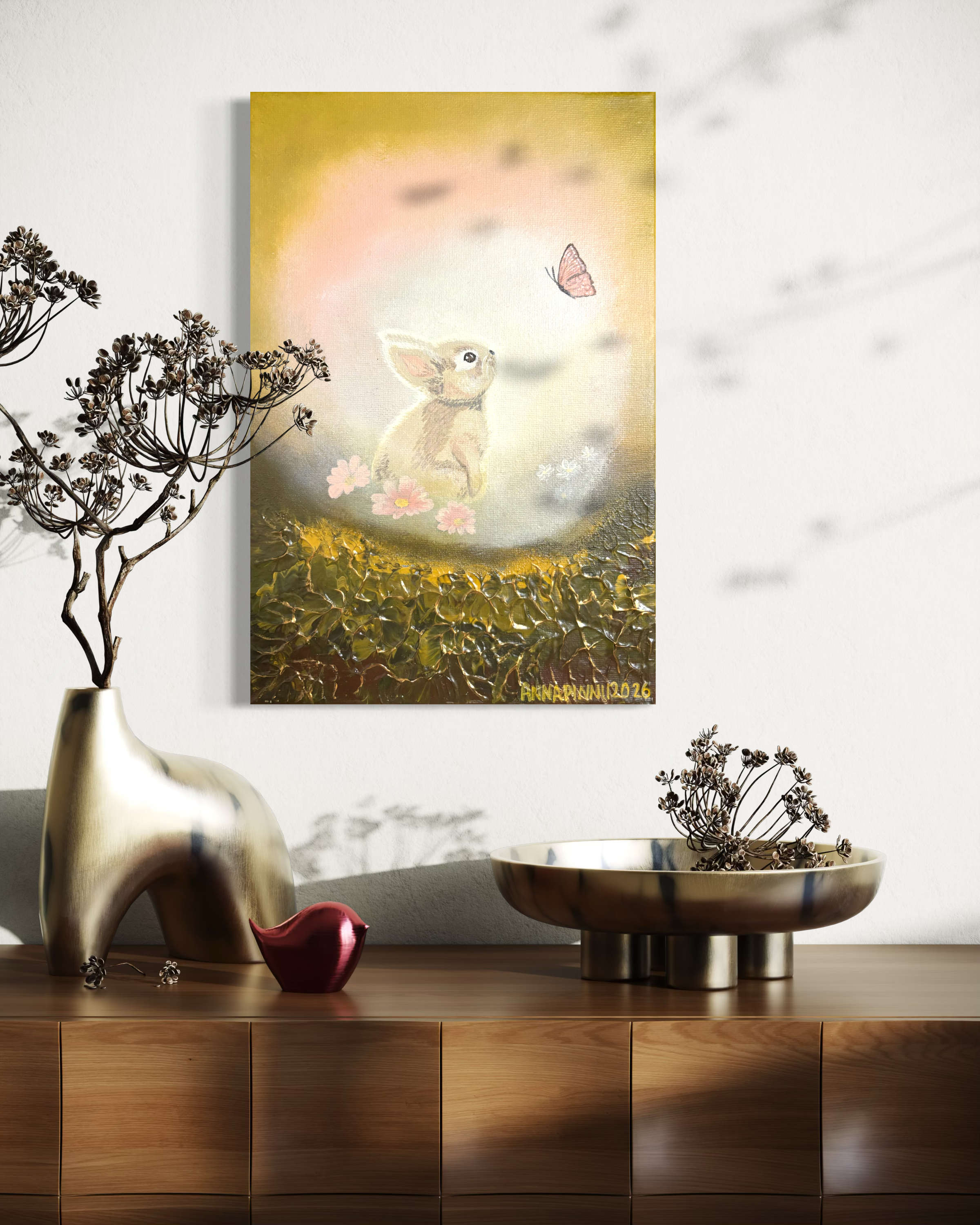 I Sayed a Little Longer - Original painting