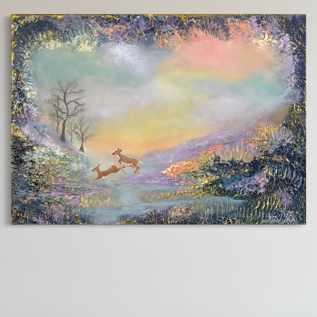 I Leapt So We Could Land -Limited time Fine Art Print