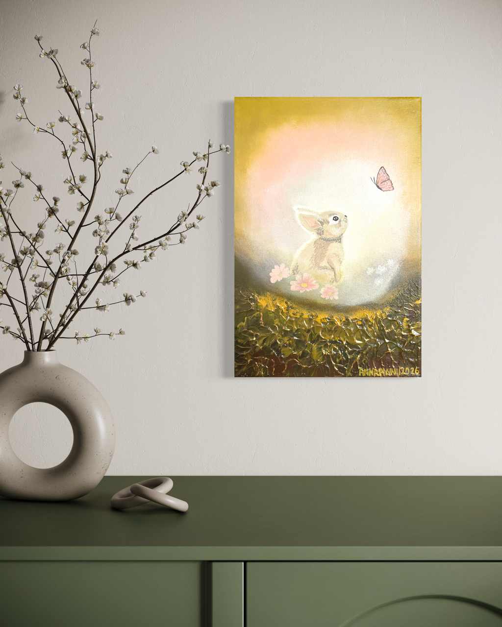 I Sayed a Little Longer - Original painting