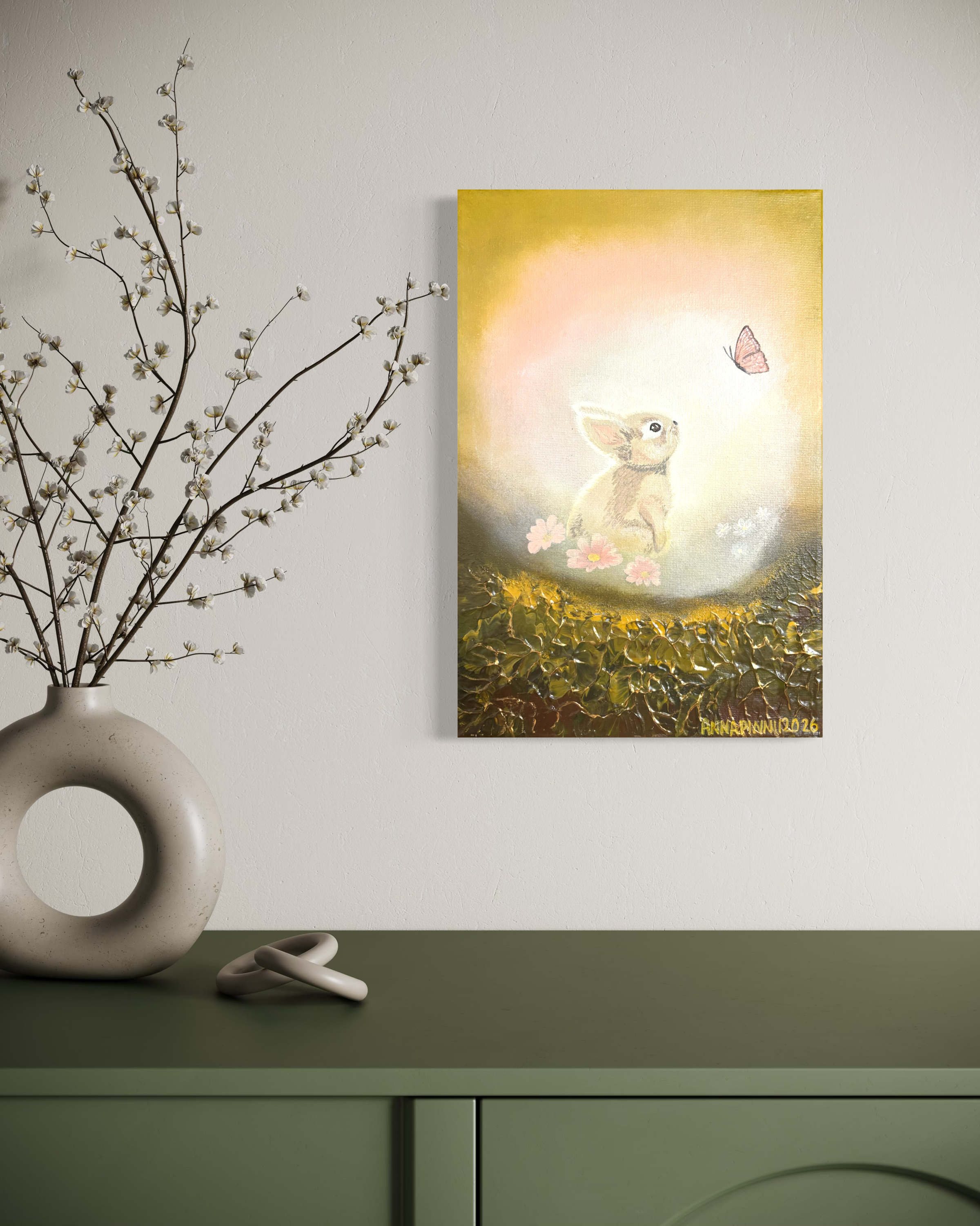 I Sayed a Little Longer - Original painting