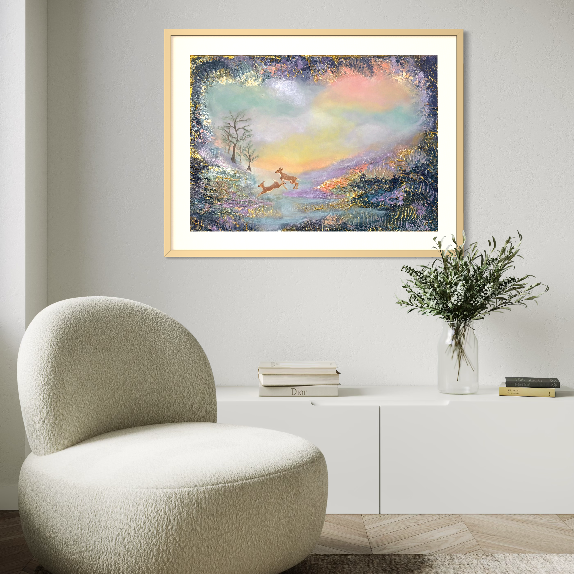 I Leapt So We Could Land -Limited time Fine Art Print